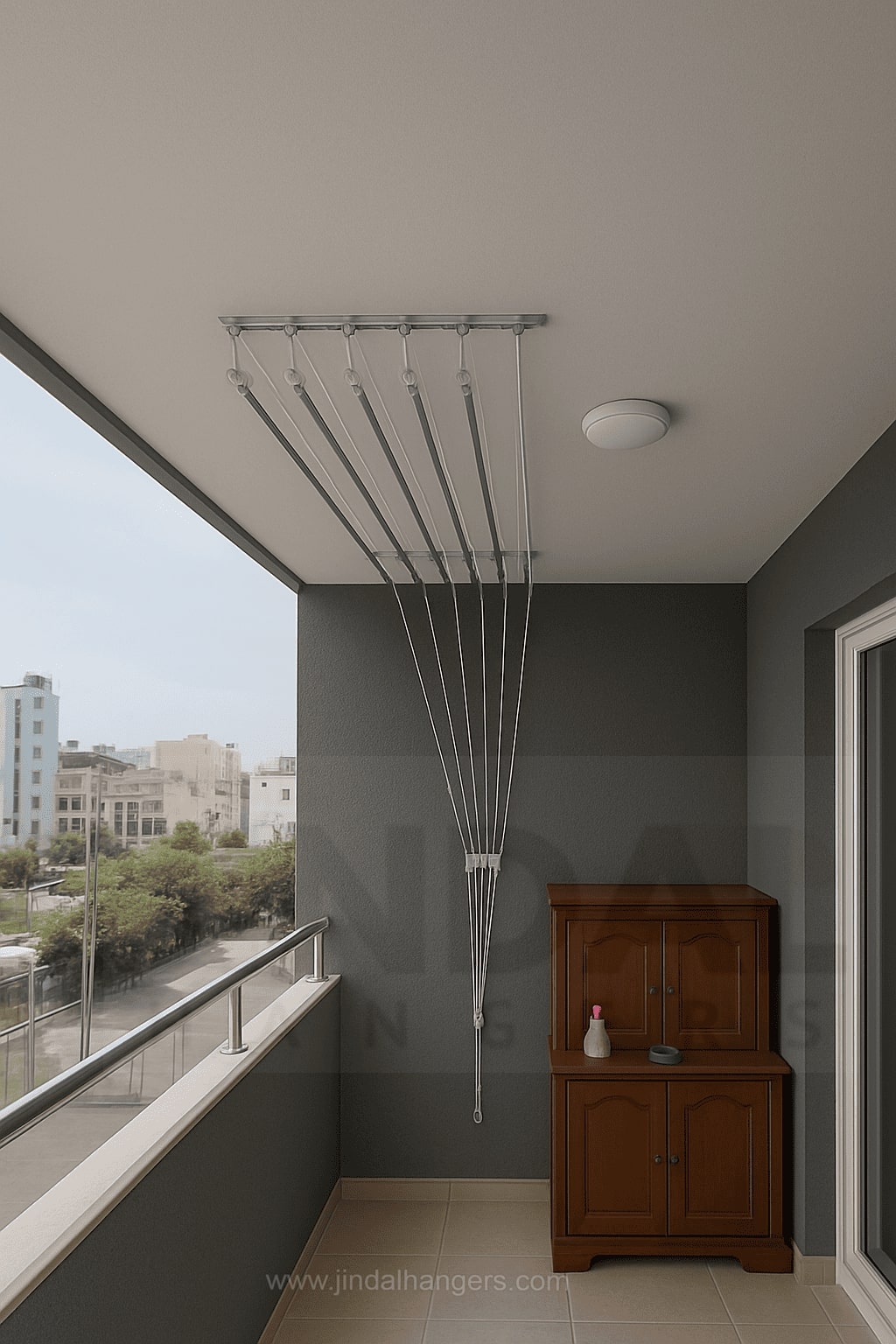 clothes drying ceiling hangers 5