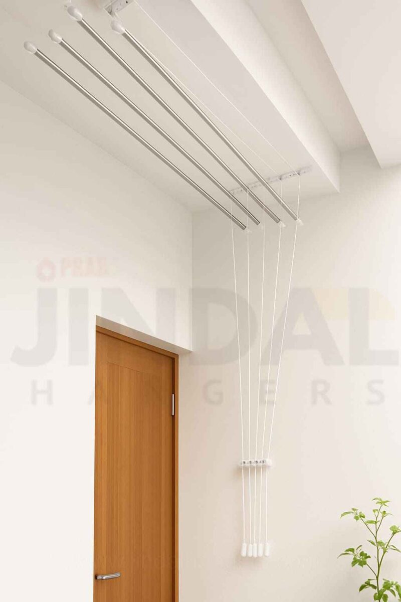 Ceiling Cloth Hanger Near Me with Free Kit | Jindal Hangers